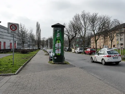 Werbeträger Dortmund · Ganzsäule